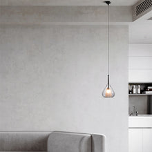 Carica l'immagine nel visualizzatore di Gallery, Lampada Sospesa in Rame e Vetro – Eleganza Moderna