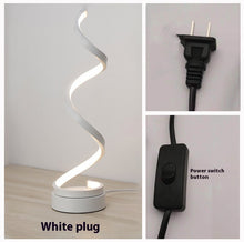 Carica l'immagine nel visualizzatore di Gallery, Lampada da tavolo a LED con protezione per gli occhi, lampada da comodino minimalista e creativa