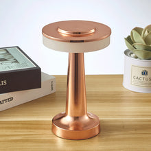 Carica l'immagine nel visualizzatore di Gallery, Touch Led Charging Table Lamp Creative Lamp Mushroom Lamp Cordless Rechargeable Touch Sensor Metal Aluminum Wireless Table Lamps