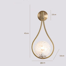 Carica l'immagine nel visualizzatore di Gallery, Living Room Bedroom Bedside Wall Lamp