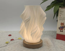 Carica l'immagine nel visualizzatore di Gallery, Nordic Decoration Table Lamp Solid Wood 3D Home Creative Decoration