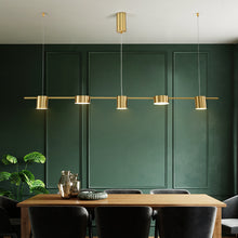 Carica l'immagine nel visualizzatore di Gallery, Scandinavian Style Minimalist Dining Room Creative Personality Three LED Pendant Lamp