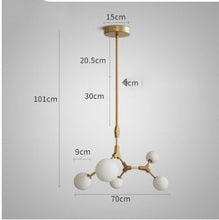 Carica l'immagine nel visualizzatore di Gallery, Dining Lamp Bedroom Bar Designer Magic Bean Chandelier