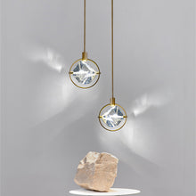 Carica l'immagine nel visualizzatore di Gallery, Modern Minimalist Restaurant Bar Crystal Chandelier