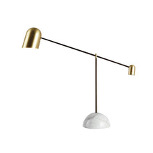Carica l'immagine nel visualizzatore di Gallery, Simple Marble Metal Model Hotel Table Lamp