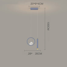 Carica l'immagine nel visualizzatore di Gallery, Lampada a Sospensione “Starry Sky” con Effetto Cielo Stellato – Design Minimal Modern