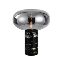 Carica l'immagine nel visualizzatore di Gallery, Lampada a sfera in vetro postmoderna di lusso, semplice e di design, per camera da letto e soggiorno