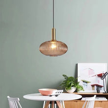 Carica l'immagine nel visualizzatore di Gallery, Nordic Restaurant Small Droplight Bedroom Bedside Creative Retro Bar Light Luxury Modern Minimalist Mid-ancient Decorative Glass Lamp