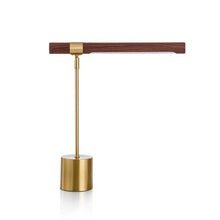 Carica l'immagine nel visualizzatore di Gallery, Individual wood grain table lamp