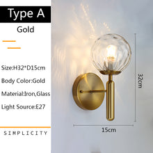 Carica l'immagine nel visualizzatore di Gallery, Nordic Creative Modern Corridor Hallway Porch Wall Lamp