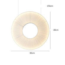Carica l'immagine nel visualizzatore di Gallery, Pleated Chandeliers Japanese Designer Creative Dining Room Bedroom