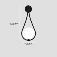 Carica l'immagine nel visualizzatore di Gallery, Nordic Personality Creative Designer Living Room Metal Wall Lamp