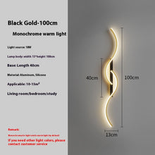 Carica l'immagine nel visualizzatore di Gallery, Simple Bedside Wall Lamp Living Room Background Wall Aisle Corridor Lamps