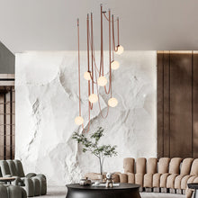 Carica l'immagine nel visualizzatore di Gallery, Modern Minimalist Duplex LED Chandelier