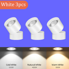 Carica l'immagine nel visualizzatore di Gallery, Faretto LED Orientabile da Soffitto – Design Moderno, 7W/10W/12W