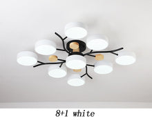 Carica l'immagine nel visualizzatore di Gallery, Nordic Simple Log Macaron Living Room LED Ceiling Light