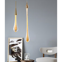 Carica l'immagine nel visualizzatore di Gallery, Lampadario a Goccia in Cristallo