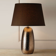 Carica l'immagine nel visualizzatore di Gallery, Metal Glazed Ceramic Table Lamp
