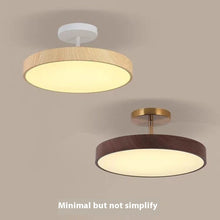 Carica l'immagine nel visualizzatore di Gallery, Silent Style Wood Grain Ceiling Lamp