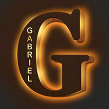 Carica l'immagine nel visualizzatore di Gallery, Personalized Custom Letter Lamp English Name Lamp