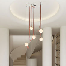 Carica l'immagine nel visualizzatore di Gallery, Modern Minimalist Duplex LED Chandelier