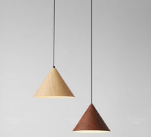 Carica l'immagine nel visualizzatore di Gallery, Lampadario Japandi in Legno Naturale