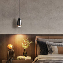 Carica l'immagine nel visualizzatore di Gallery, Lampada a Sospensione “Bullet” – LED Moderna in Alluminio, Design Minimal e Raffinato