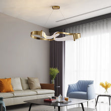 Carica l'immagine nel visualizzatore di Gallery, Home Living Room Dining Study Creative Streamer Chandelier