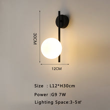 Carica l'immagine nel visualizzatore di Gallery, Modern Minimalist Hotel Living Room Background Wall Light