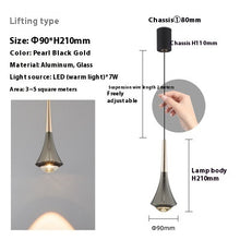 Carica l'immagine nel visualizzatore di Gallery, Lampada a Sospensione in Alluminio Lucido