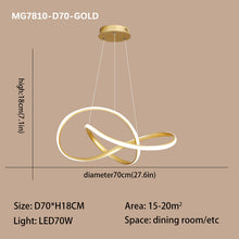Carica l'immagine nel visualizzatore di Gallery, Lampadario Moderno