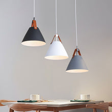 Carica l'immagine nel visualizzatore di Gallery, Nordic Dining Room Chandelier Creative Art Simple Personality Macaron Bedroom Bar Lamp