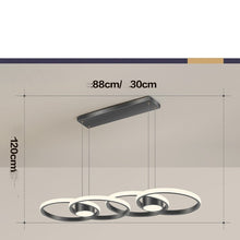Carica l'immagine nel visualizzatore di Gallery, Simple Modern Household Circular LED For Restaurant Pendant Lights