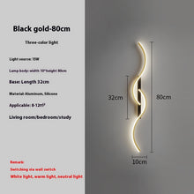 Carica l'immagine nel visualizzatore di Gallery, Simple Bedside Wall Lamp Living Room Background Wall Aisle Corridor Lamps