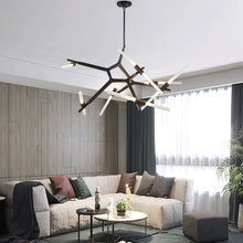 Carica l'immagine nel visualizzatore di Gallery, Lampadario a Rami “Nordic Branch” – LED Moderno a Più Teste