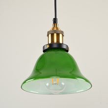 Carica l'immagine nel visualizzatore di Gallery, American Retro Nostalgic Industrial Style Restaurant Ideas Emerald Green Chandelier