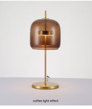 Carica l'immagine nel visualizzatore di Gallery, Modern Bedside LED Glass Lamp