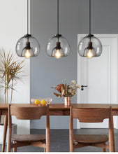 Carica l'immagine nel visualizzatore di Gallery, Dining Room Chandelier Modern Minimalist Creative Bedroom Bedside Glass Chandelier