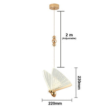 Carica l'immagine nel visualizzatore di Gallery, Light Luxury Modern Minimalist Creative Design Bar Butterfly Chandelier