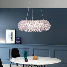 Carica l'immagine nel visualizzatore di Gallery, Anello di Luce in Vetro – Design Ispirato all’Icona Caboche