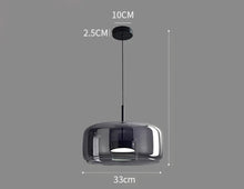 Carica l'immagine nel visualizzatore di Gallery, Lampadario in Vetro Soffiato | Design Nordico Sospeso