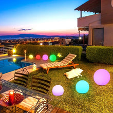 Carica l'immagine nel visualizzatore di Gallery, Led Luminous Ball Light Waterproof Solar Decorative Lamp Scene