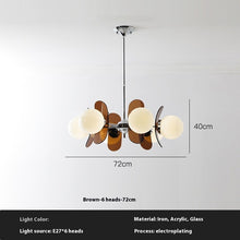 Carica l'immagine nel visualizzatore di Gallery, Retro Dining Room Chandelier Living Room Bedroom Eye Protection Chandelier