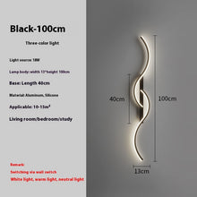 Carica l'immagine nel visualizzatore di Gallery, Simple Bedside Wall Lamp Living Room Background Wall Aisle Corridor Lamps