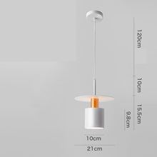 Carica l'immagine nel visualizzatore di Gallery, Dining Room Single Head Bedroom Bedside Small Chandelier