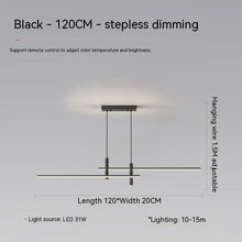Carica l'immagine nel visualizzatore di Gallery, Nordic Restaurant Ceiling Lamp Minimalist Strip Dining-room Lamp