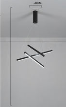 Carica l'immagine nel visualizzatore di Gallery, Lampadario Duplex in Vetro