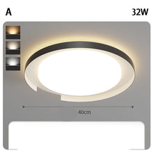 Carica l'immagine nel visualizzatore di Gallery, Plafoniera LED Moderna in Ferro e PMMA – Design Minimal e Elegante
