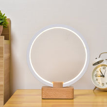 Carica l'immagine nel visualizzatore di Gallery, Smart Solid Wood Led Small Night Lamp