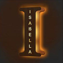 Carica l'immagine nel visualizzatore di Gallery, Personalized Custom Letter Lamp English Name Lamp